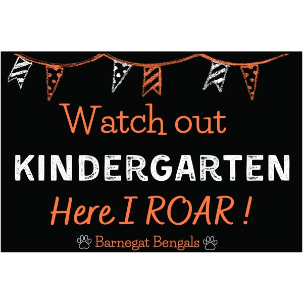 Barnegat Kindergarten Yard Sign 2026