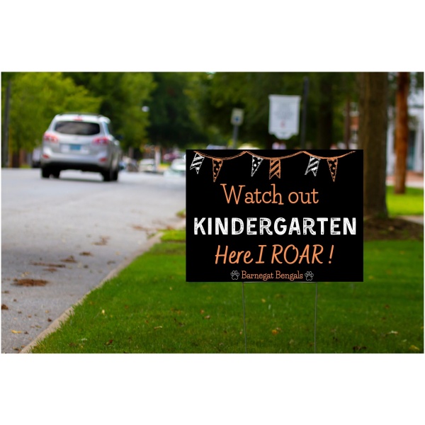 Barnegat Kindergarten Yard Sign 2026