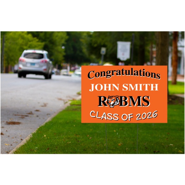Brackman 2026 Promotion Personalized Yard Sign