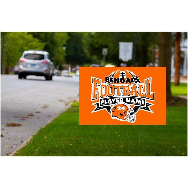 Barnegat Bengals Football Personalized Yard Sign 2025